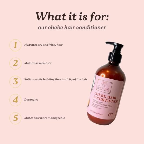 Chebe hair conditioner-Key benefits- Chrisam Naturals