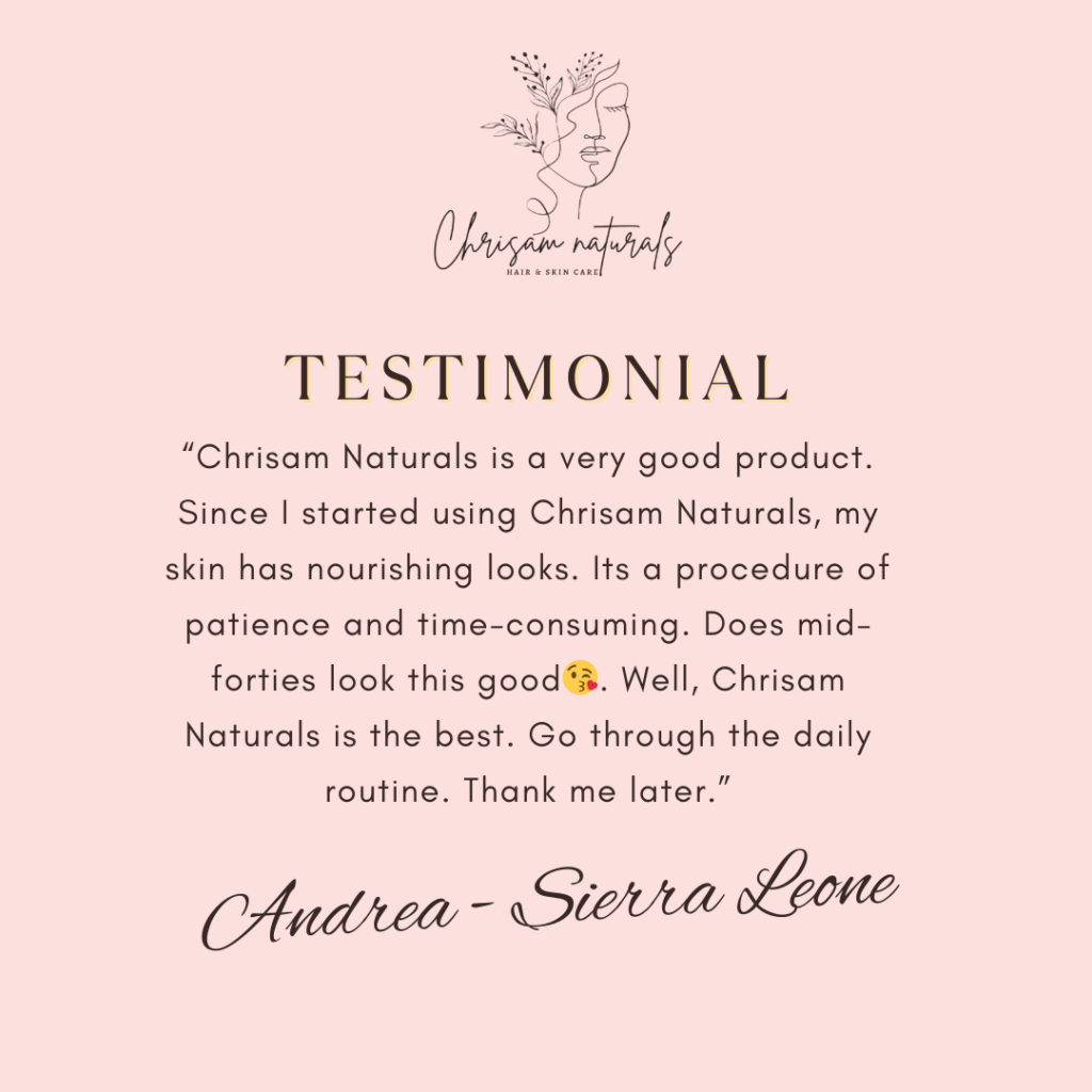 Chrisam Naturals Chebe Hair Growth Set customer review London